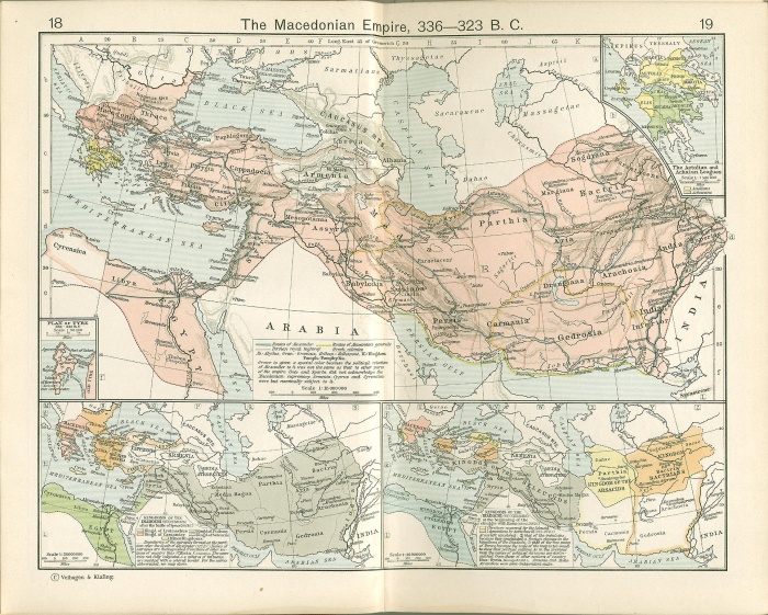 
	The Macedonian Empire, 336-323 BC
	

	Source: University of Texas at Austin, Perry-Castaneda Library, Map Collection
	http://www.lib.utexas.edu/maps/
	From Shepherd, William. Historical Atlas. New York: Henry Holt and Company, 1911.
