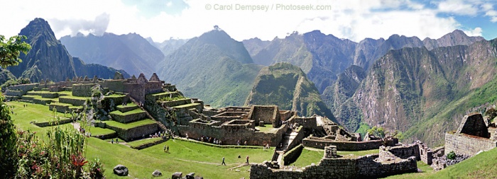 
	Machu Picchu panorama. Photograph Copyright 2000, 2003 by Tom Dempsey, www.photoseek.com/peru/MachuPicchu.html