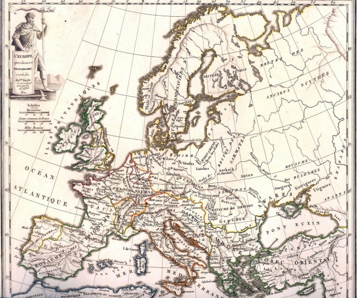 
	Europe after the Barbarian Invasions at the end of the Fifth Century A.D. (1811 map)
	