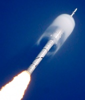 NASA Rocket Gets Cloud Cover