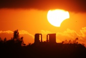 Astronomy Picture of the Day: Eclipse over the Temple of Poseidon