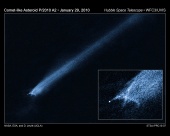 Astronomy Picture of the Day: P/2010 A2: Unusual Asteroid Tail Implies Powerful Collision