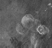 Venus: Volcanos in Guinevere Planitia (1996)