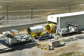 NASA moves segments of the second Ares I rocket's DM-2 (April 2010)