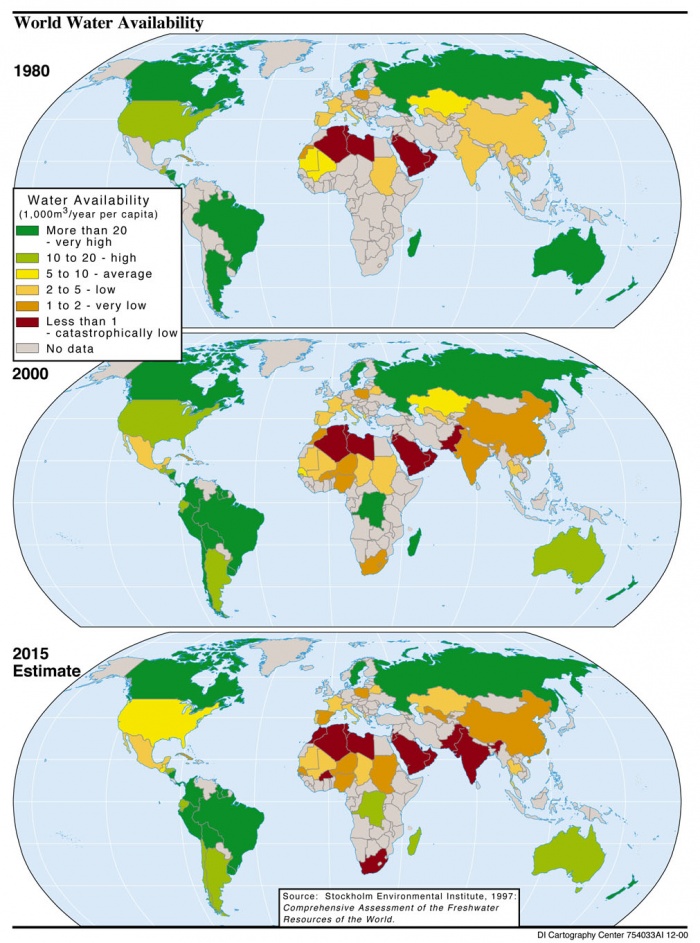 Source: University of Texas at Austin, Perry-Castaneda Library, Map Collection http://www.lib.utexas.edu/maps/  From Global Trends 2015: A Dialogue About the Future With Nongovernment Experts, p.37, National Intelligence Council, 2000