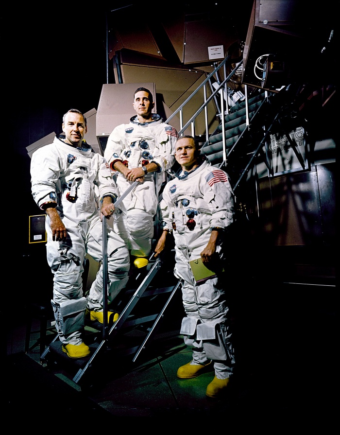 
	Left to right: Lovell, Anders, Borman