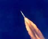 Apollo 11viewed from Air Force plan