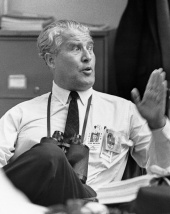 Werner von Braun during Apollo 11 launch