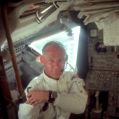Lunar module pilot Edwin 