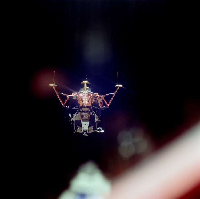 
	Lunar module viewed from CM 