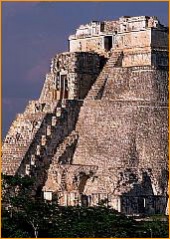 Uxmal: The great Pyramid of the Magician