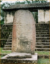 Stela 10 at Seibal, Maya World