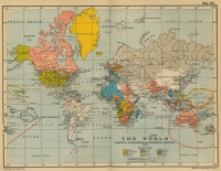 Colonial Possessions and Commercial Highways, 1910