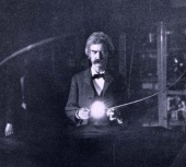 Tesla Files: Mark Twain in Tesla's laboratory
