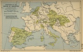 House of Habsburg, Europe, at Charles V Abdication