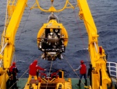 ANTARES, using water 8,200 feet below the surface to detect the particles muons