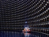 Super-Kamiokande detector: more than half a mile underground in a zinc mine in Kamioka, Japan.