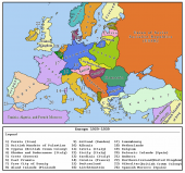 Europe between the years 1929 and 1939