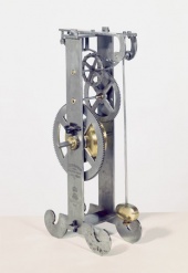 Galileo's Pendulum clock designed by Galileo (c.1642) and made by his son in 1649
