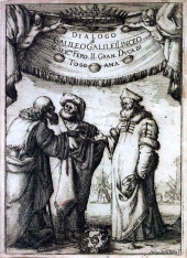 Aristotle, Ptolemy and Copernicus dialogue