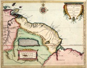Guiana: between the Provinces of Rio de las Amazonas using the Rivers Yuiapari e Orinoque (1625)
