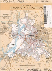 Berlin (West), Germany, Transportation Systems (1978)