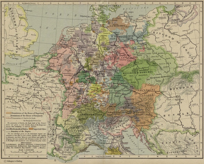 
	Central Europe about 1477, from The Historical Atlas by William R. Shepherd, 1926
	
	Source: University of Texas at Austin, Perry-Castaneda Library, Map Collection
	http://www.lib.utexas.edu/maps/
