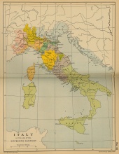 Italy at the end of the Sixteenth Century