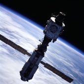 9. ISS in post-undocking view