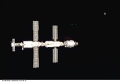 11. ISS following its undocking with the Space Shuttle Atlantis