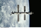 13. ISS seen following its undocking with the Space Shuttle Atlantis.