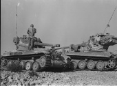 Six Day War: IDF tanks in Umm-Kataf
