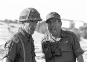 Six Day War:  Raful and Tal during the battle for Rafah