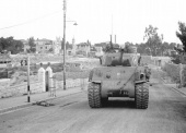 Six Day War: IDF forces advancing into east Jerusalem