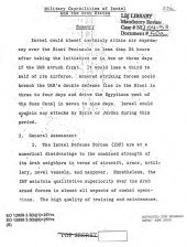 Six Day War: CIA Analysis of the 1967 Arab-Israeli War