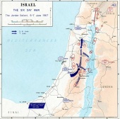 Six Day War: The Jordan salient. June 5-7