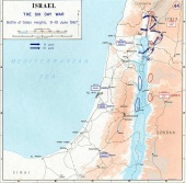 Six Day War: The Battle of Golan Heights, June 9-10