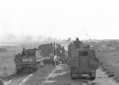 Six Day War: IDF convoy in Sinai