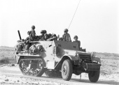 Six Day War: IDF convoy in Sinai