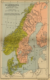 Scandinavia in the time of Gustavus Vasa (1523)