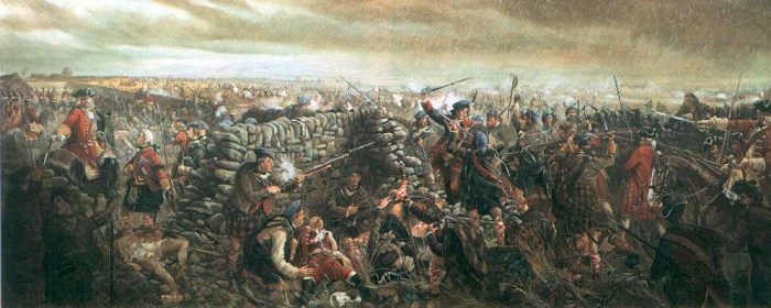 The Battle of Culloden by Mark Churms
	The panoramic view of the last battle fought on British soil, at the moment where MacBean stands in the breach in the wall.