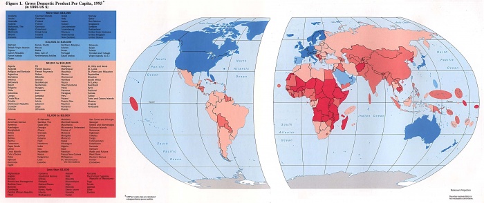 Source: University of Texas at Austin, Perry-Castaneda Library, Map Collection http://www.lib.utexas.edu/maps/  From Handbook of International Economic Statistics, 1996