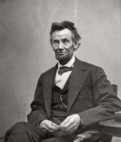 Last portrait of Abraham Lincoln (April 10, 1865)