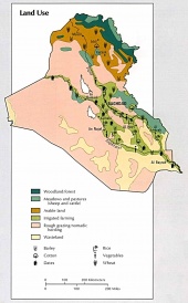 Map of Iraq land use