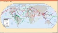 Illicit Trafficking Routes - 2000