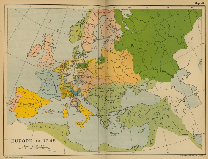 The Effects of The Thirty Years' War - Europe