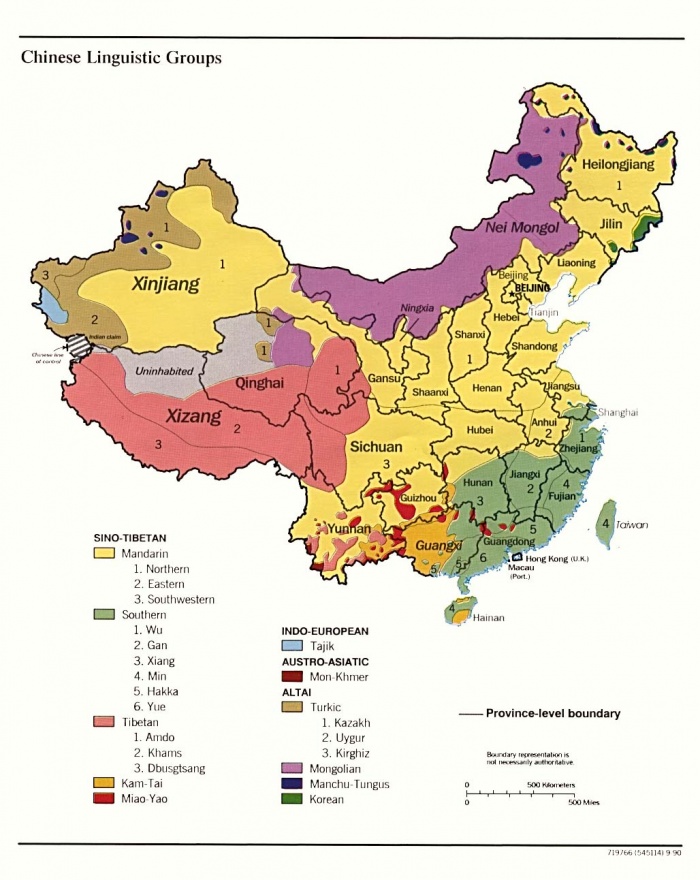 
	China Linguistic Groups (1990)
	
	Source: http://www.lib.utexas.edu/maps/middle_east_and_asia/china_ling_90.jpg