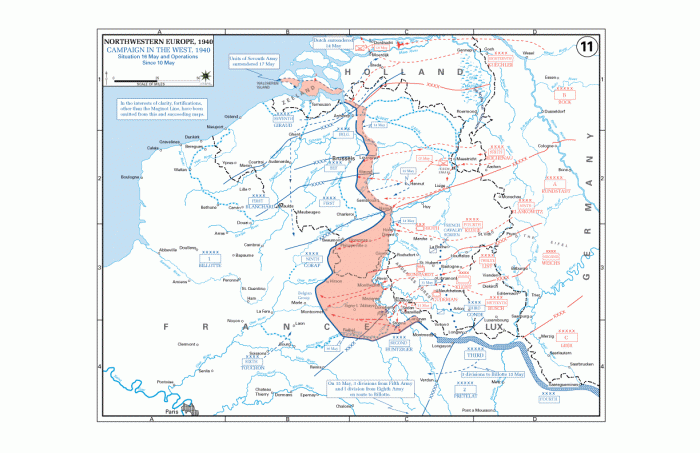 
	Campaign In The West, 10-16 May 1940
	

	Source: U.S. Military Academy