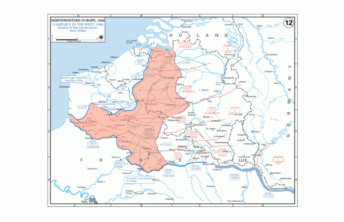 
	Campaign In The West, 16-21 May 1940
	

	Source: U.S. Military Academy