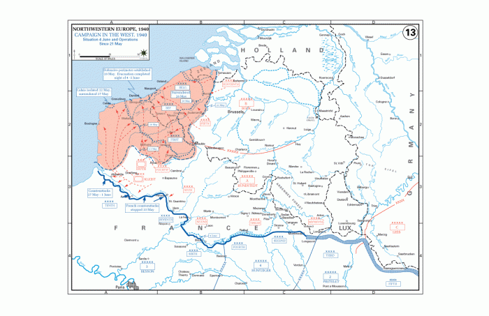 
	Campaign In The West, Situation 4 June 1940

	Source: U.S. Military Academy